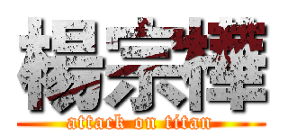 楊宗樺 (attack on titan)