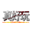 真好玩 (So fun!)