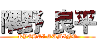 隅野 良平 (RYOHEI SUMINO)