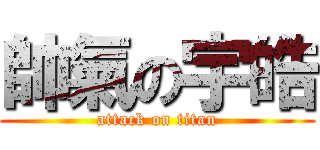 帥氣の宇皓 (attack on titan)