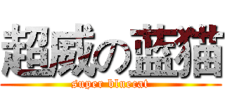 超威の蓝猫 (super bluecat)