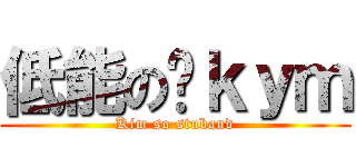 低能の傻ｋｙｍ (Kim so stuband)