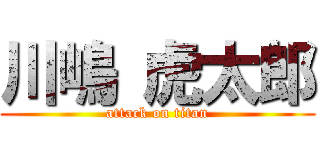 川嶋 虎太郎 (attack on titan)