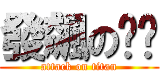 發飆の葶葶 (attack on titan)