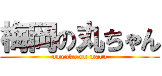 梅岡の丸ちゃん (umeoka on maru)