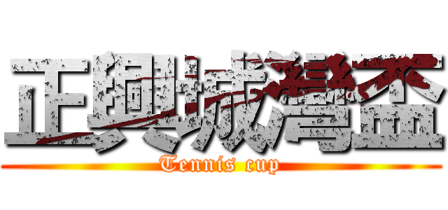 正興城灣盃 (Tennis cup)