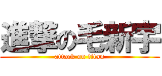 進撃の毛新宇 (attack on titan)