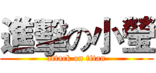 進擊の小瑩 (attack on titan)