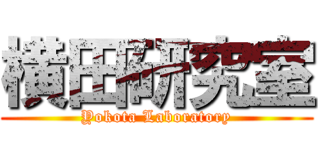 横田研究室 (Yokota Laboratory)