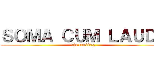 ＳＯＭＡ ＣＵＭ ＬＡＵＤＥ (the rumbling)