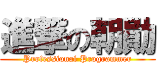 進撃の朝勛 (Professional Programmer)