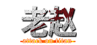 老赵 (attack on titan)