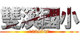 雙溪國小 (1234567)