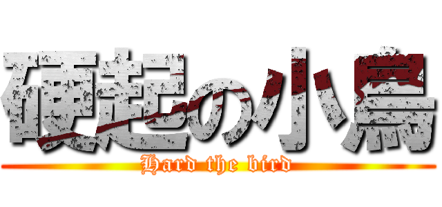 硬起の小鳥 (Hard the bird)