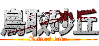 鳥取砂丘 (Tottori dune)