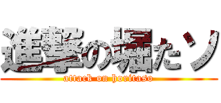 進撃の堀たソ (attack on horitaso)