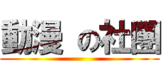 動漫 の社團 ( )