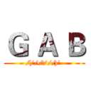 Ｇ Ａ Ｂ (⁄(⁄ ⁄•⁄ω⁄•⁄ ⁄)⁄)