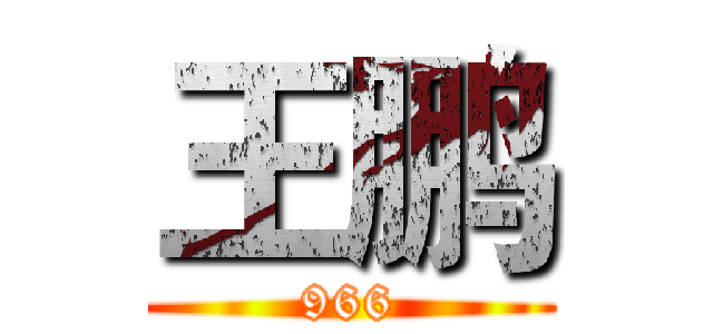 王鹏 (966)