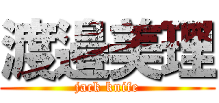 渡邉美理 (jack knife)