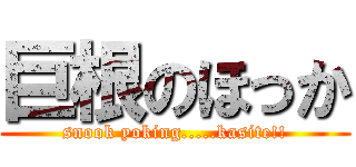巨根のほっか (snook yoking.....kasite!!)