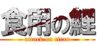 食用の鯉 (attack on titan)