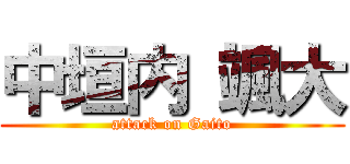 中垣内 颯大 (attack on Gaito)