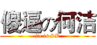 傻逼の何洁 (jie is SB)