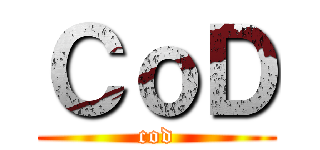 ＣｏＤ (cod)