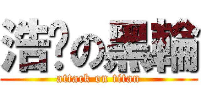 浩姊の黑輪 (attack on titan)