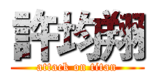 許均翔 (attack on titan)