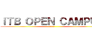 ＩＴＢ ＯＰＥＮ ＣＡＭＰＵＳ (2017)