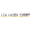 ＩＴＢ ＯＰＥＮ ＣＡＭＰＵＳ (2017)