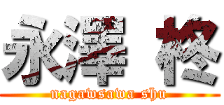永澤 柊 (nagawsawa shu)