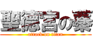 聖德宮の蓁 (attack on titan)