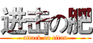 进击の肥 (attack on titan)