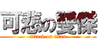 可悲の雙傑 (attack on titan)