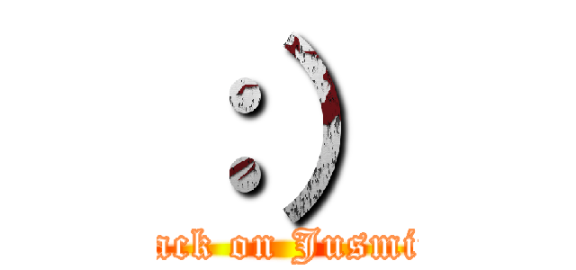 ：） (attack on Jusmine)