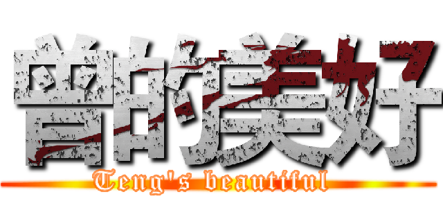 曾的美好 (Teng's beautiful )
