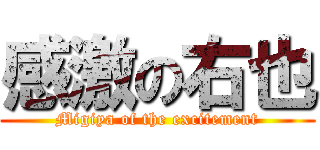 感激の右也 (Migiya of the excitement)