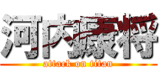 河内康将 (attack on titan)