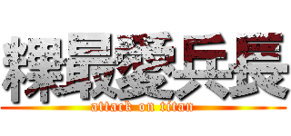 粿最愛兵長 (attack on titan)