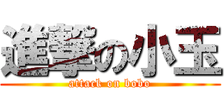 進撃の小玉 (attack on bobo)
