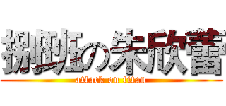 捌班の朱欣蕾 (attack on titan)