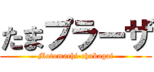 たまプラーザ (Motomachi-chukagai)