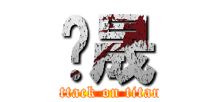 瑋晟 (attack on titan)