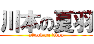 川本の夏羽 (attack on titan)