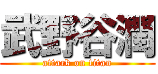 武野谷潤 (attack on titan)