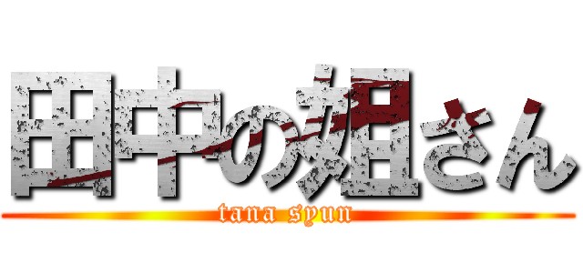 田中の姐さん (tana syun)
