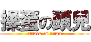 操蛋の頭兒 (attack on titan)